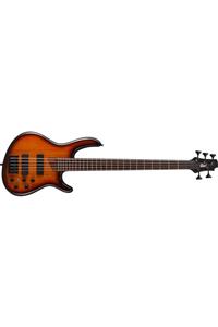 CORT B5tab Bas Gitar 5 Telli, Tabacco Burst, Bartolini Mk1-5/