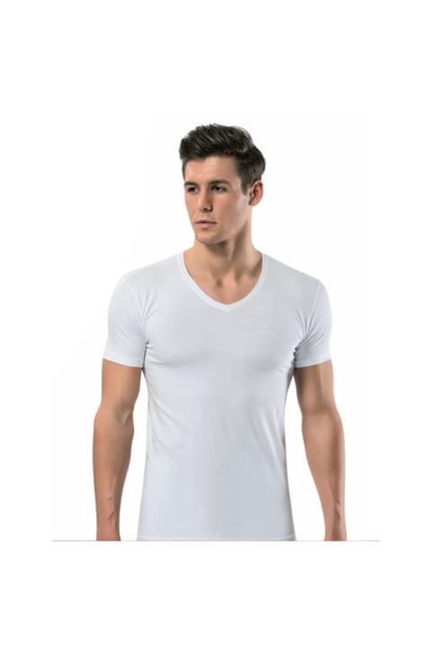 Namaldı 6'lı Paket 131 Ribana Erkek V Yaka Kollu Fanila