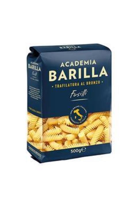 Barilla Academia Burgu Fusilli Sade Makarna 500 gr