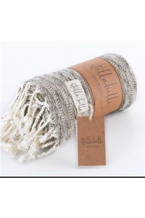 Stella Belli Peştemal & Şal Falez Krem