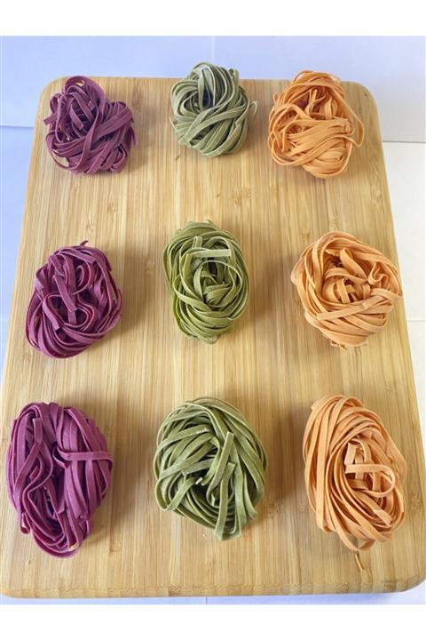 RABİA ANNENİN MUTFAĞI Üçlü Karışık Sebzeli Fettucine Makarna