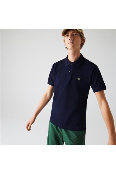 Lacoste Erkek Classic Fit L1212 Lacivert Polo