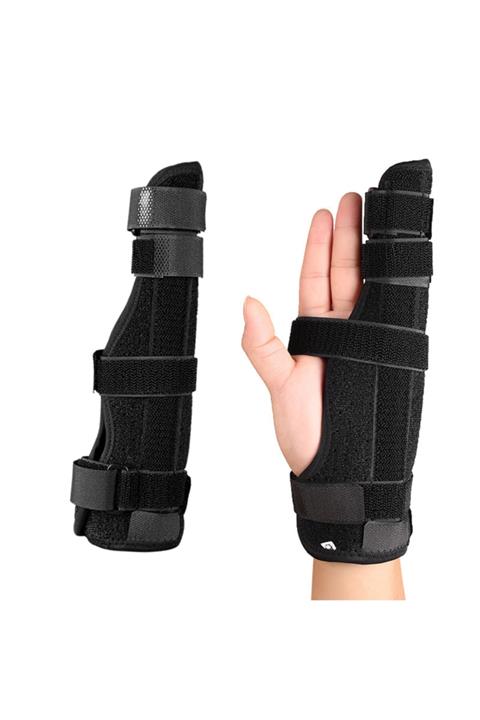 kocmed Nefes Parmak Ateli Anti-burkulma Parmak Braketi Halka Parmak (çift Metal)