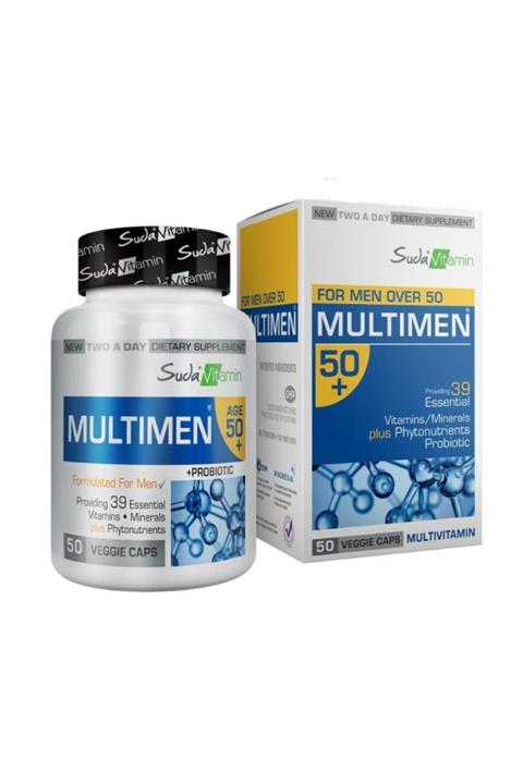 Suda Vitamin Multimen 50+ Mens Multivitamin 50 Kapsül