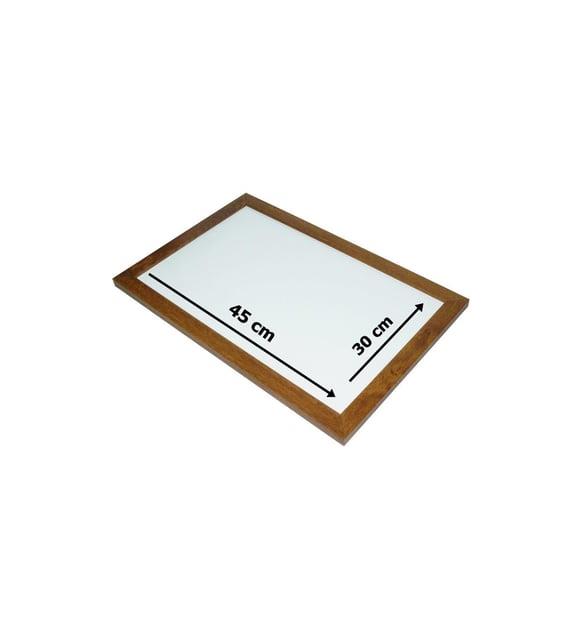 Panda Yazı Tahtası Mdf Çerçceve Beyaz 30x45