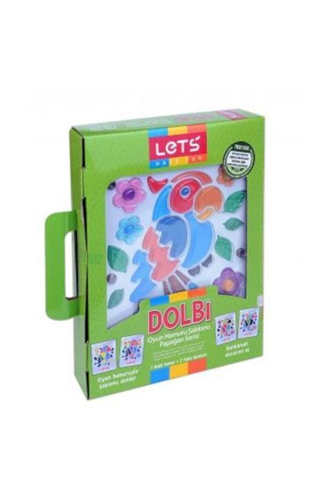 Lets Dolbi Oyun Hamur Seti Papağan L-8425