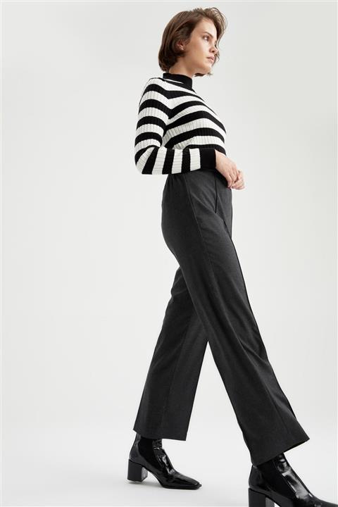 DeFacto Straight Fit Geniş Paça Pantolon