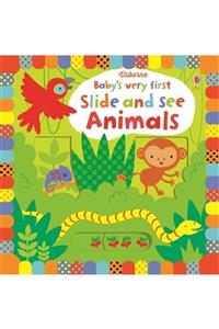 Usborne Slide And See Animals