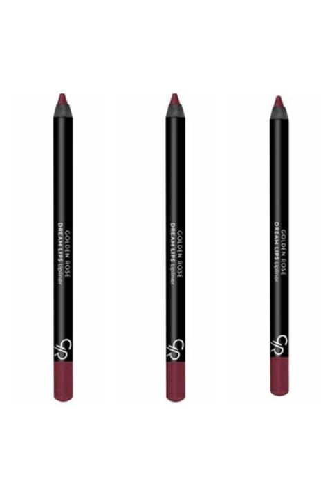 Golden Rose Lips Lipliner Dudak Kalemi No:533 3 Adet