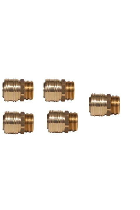 Ferrosa Hava Stoper Gövde 1/2 Erkek 5 Adet