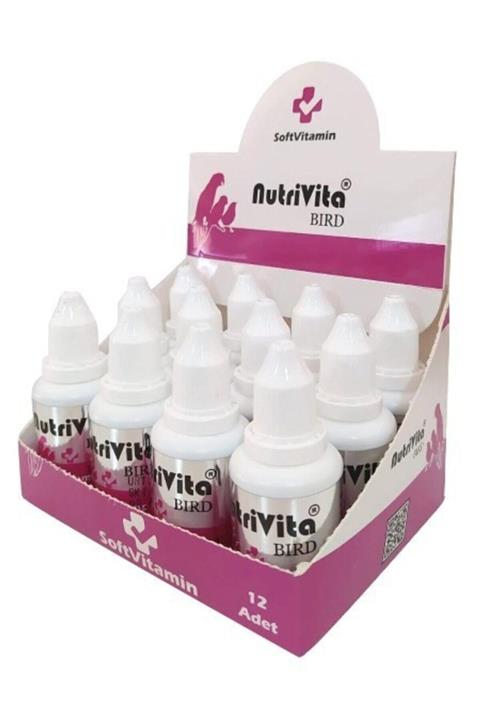 NutriVita Bird Soft Vitamins 30 Ml - Kuş Vitamini