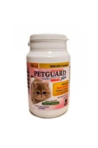 Petguider Petguard Plus Immunıs Yavru Kediler Için Ekinezya, Beta Glukan, Vitamin C Içerikli Tablet 100 Adet