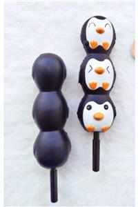 Squishy Jel Kalem Penguen 3'lü