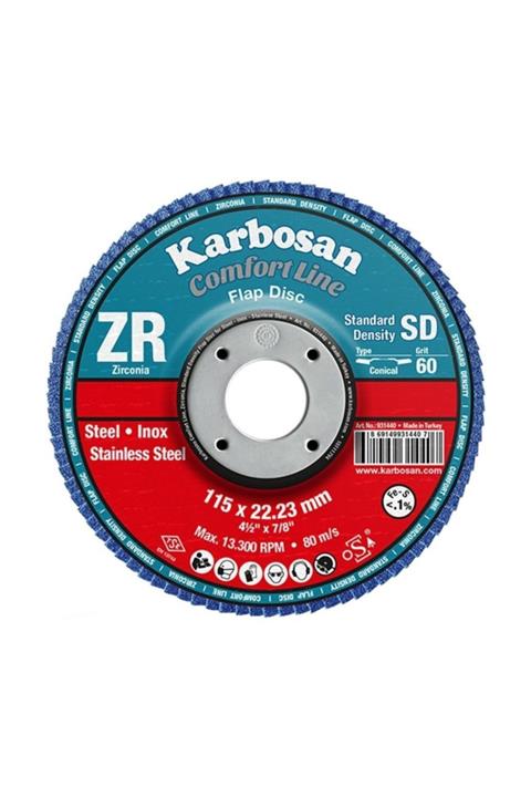 KARBOSAN 180 FLAP DİSK NK80