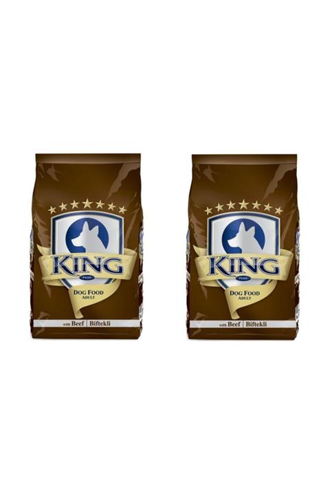 King Adult Biftekli Yetişkin Köpek Maması 3 kg * 2 Adet
