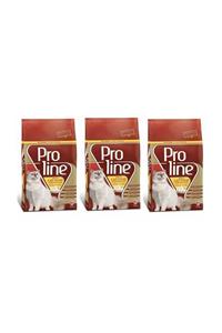 Pro Line Adult Cat Chicken Tavuklu Yetişkin Kedi Maması 1,5 Kg 3'LÜ SET