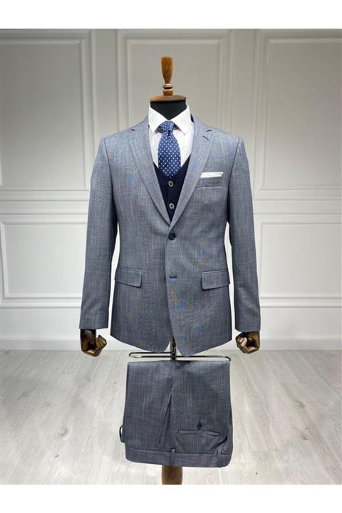 CCS Sarar Erkek Gri Maxwell Takım Elbise