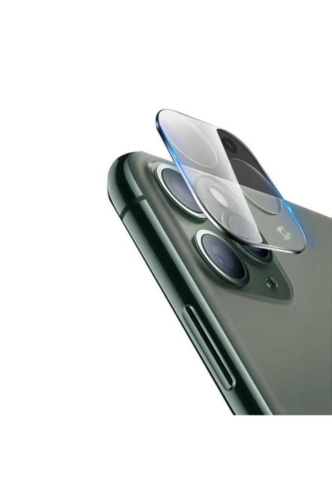 Bilişim Aksesuar Apple Iphone 11 Uyumlu Kamera Koruyucu Cam 9d Lens Shield Koruma