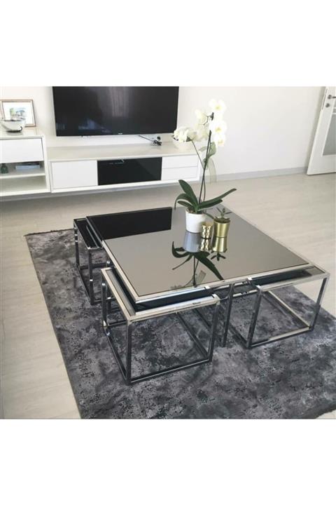 voseka Orta Sehpa Paslanmaz Çelik