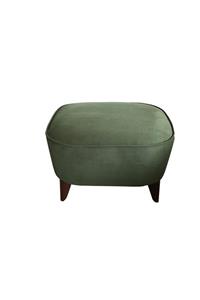 BuBisanal Oval Puf Yeşil Koltuk