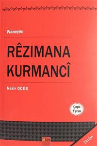 Sitav Yayınevi Rezimana Kurmanci - Nezir Ocek