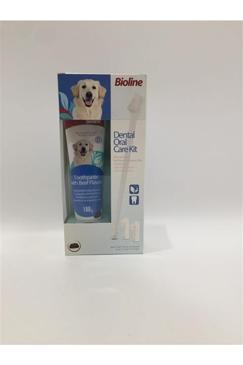 Bioline Biftek Aromalı Dental Diş Bakım Seti ( 100 Gr )
