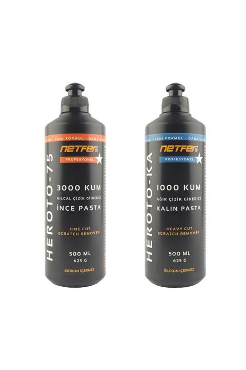 Netfer 2x500ml 2 Li İnce Kalın Pasta Set