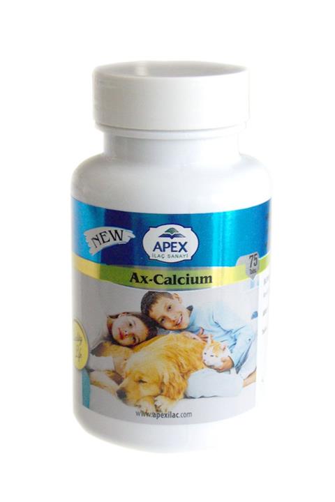 Pi İthalat Kedi Kalsiyum Fosfor Katkısı - Ax Calcium 75 Tablet