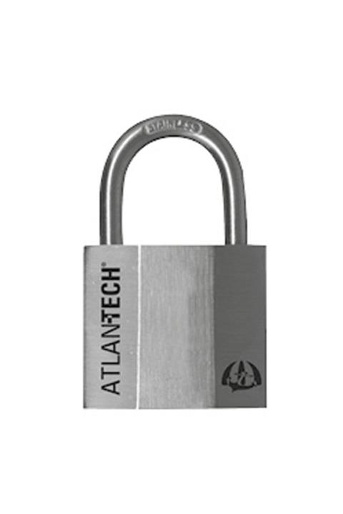 Atlantech 2067 Anahtarlı Asma Kilit Paslanmaz 50mm
