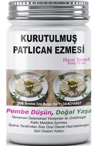 SPANA Kurutulmuş Patlıcan Ezmesi Sosu Ev Yapımı Katkısız 330 gr