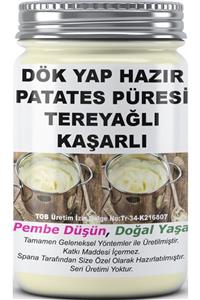 SPANA Dök Yap Hazır Patates Püresi Tereyağlı Kaşarlı Ev Yapımı Katkısız 330gr