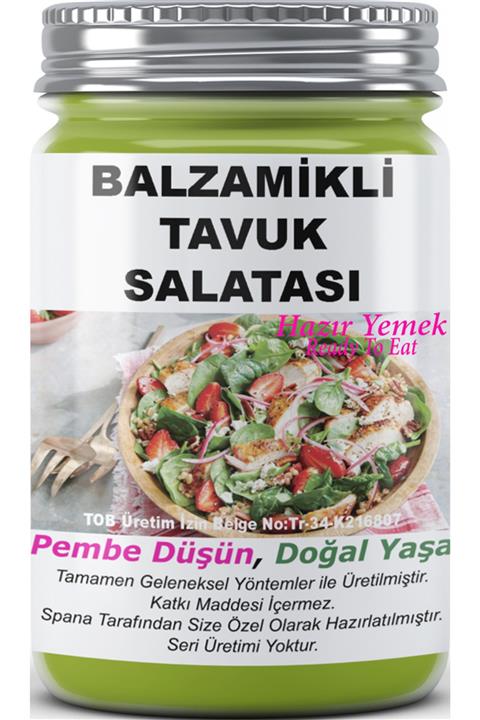 SPANA Balzamikli Tavuk Salatası Ev Yapımı Katkısız 330gr