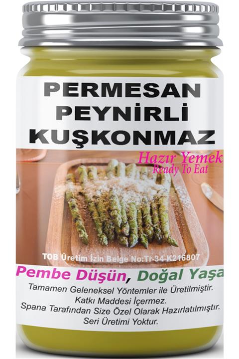 SPANA Permesan Peynirli Kuşkonmaz Ev Yapımı Katkısız 330gr