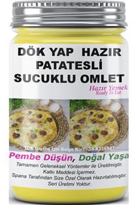 SPANA Dök Yap Hazır Patatesli Sucuklu Omlet Ev Yapımı Katkısız 330 gr