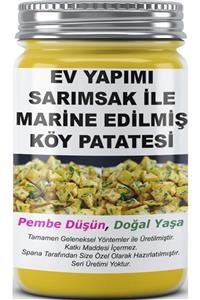 SPANA Sarımsak Ile Marine Edilmiş Fırında Köy Patatesi Yemeği Ev Yapımı Katkısız 330gr