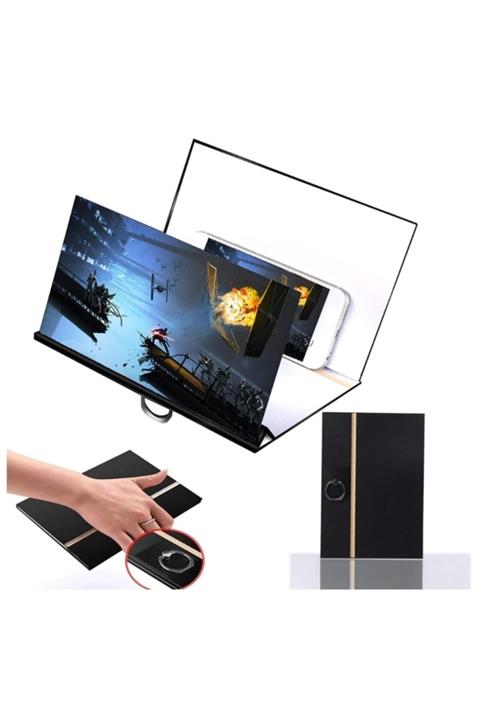 RimmaStore Ahşap Telefon Büyüteci