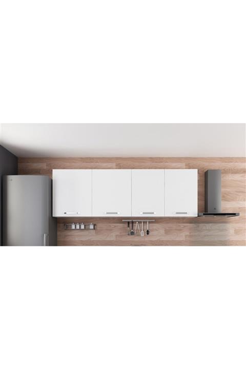 Minar 220 cm Mutfak Dolabı Beyaz 220-b1-üst Modül