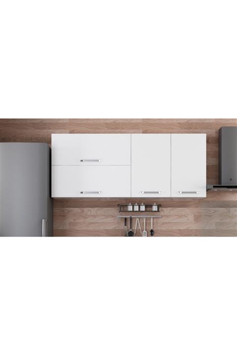 Minar 175 Cm Mutfak Dolabı Beyaz 175-b2-üst Modül