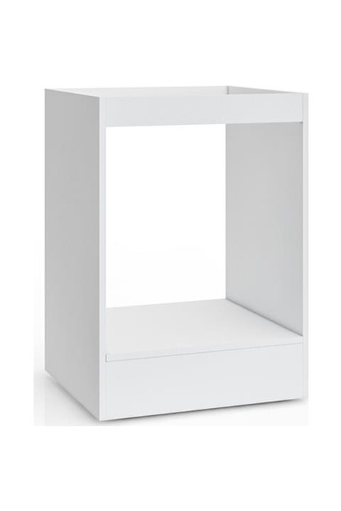 Mihenk Beyaz Ankastre Modül Mutfak Dolabı