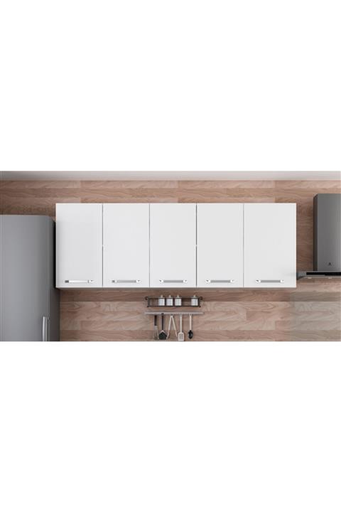 Minar 205 Cm Mutfak Dolabı Beyaz 205-b1-üst Modül