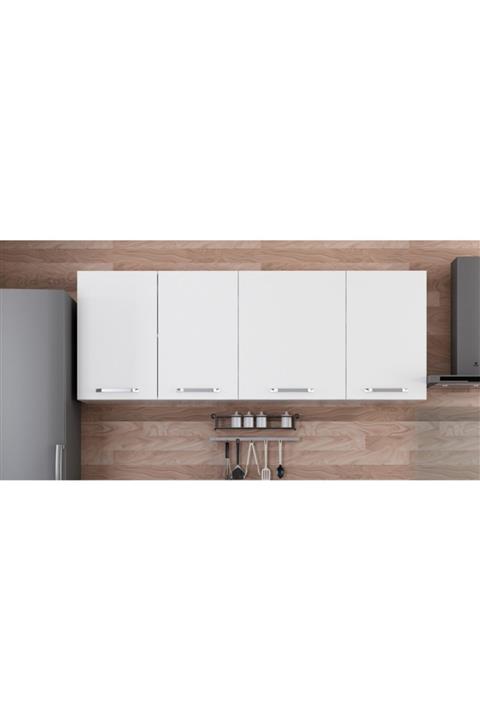 Minar 195 Cm Mutfak Dolabı Beyaz 195-b1-üst Modül