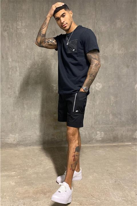 Nike Sportswear Siyah Erkek Kargo Şort