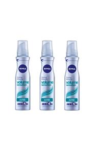 Nivea Hacim Veren Saç Köpüğü Extra Strong 150 ml X 3 Adet