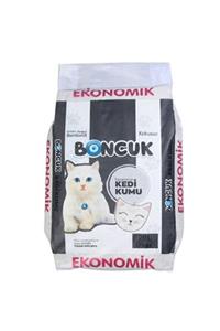 Boncuk Ekonomik Kokusuz Topaklanan Kedi Kumu 20 Lt 17 Kg