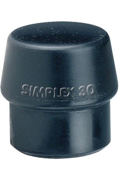 HALDER 3202.080 Yedek Plastik Çekiç Kafası Sımplex 80mm Kauçuk