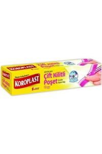 Koroplast Çiftkilitli Poşet Büyük Boy 10 Lu 26*28