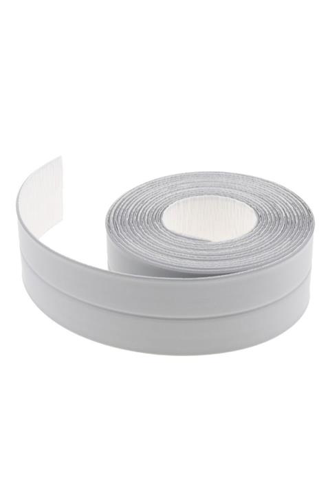 Aylakstore Gri Su Sızdırmaz Bant Lavabo Küvet Kenar Bandı (3.2m)