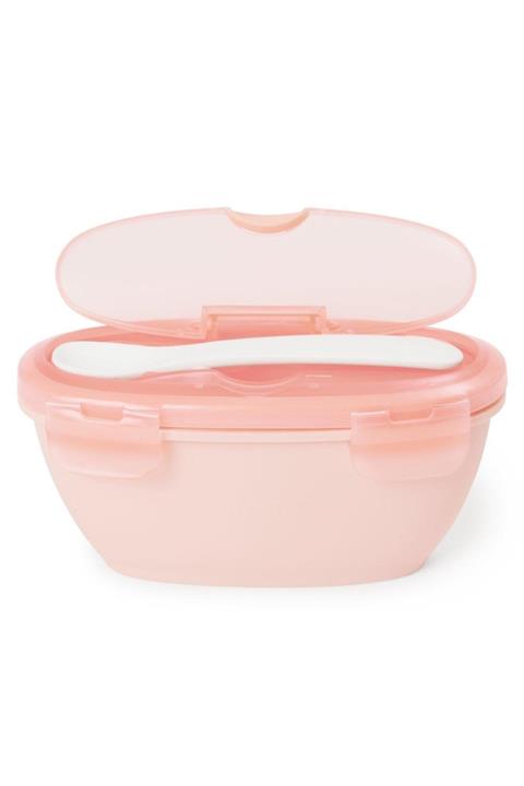 Skip Hop Mama Kaşık Ve Kase Seti Turuncu