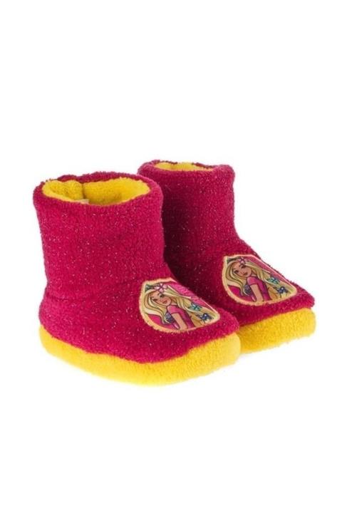 Barbie Kız Çocuk Fuşya Ev Botu Panduf
