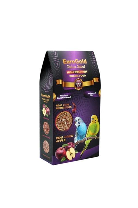 EuroGold Deluxe Blend Gerçek Elmalı Premium Muhabbet Yemi 1 Kg 451-3078